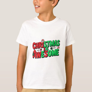 Camiseta O Natal É Uma Design De Arte Digital Incrível