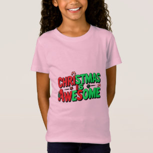 Camiseta O Natal É Uma Design De Arte Digital Incrível