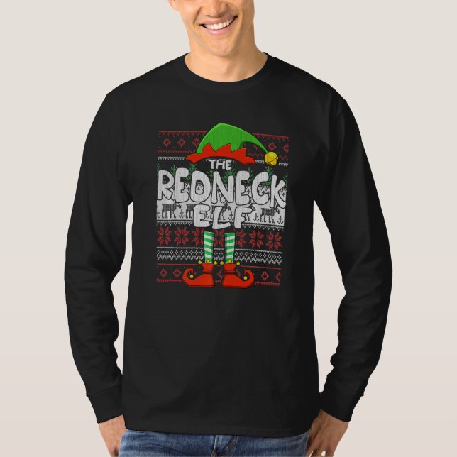 Camiseta O Natal Feio da Família Corajosa (Frente)