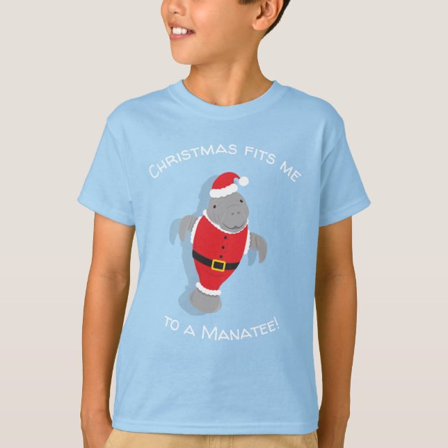 Camiseta O Natal me Ajustado a uma Novidade Engraçada de Ma (Frente)