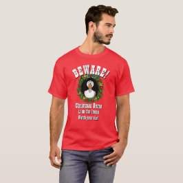 Camiseta O NATAL-presente de Natal Personalizado ficou LOOS