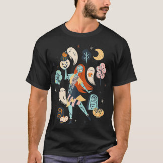 Camiseta O Natal Sally Ghost Halloween