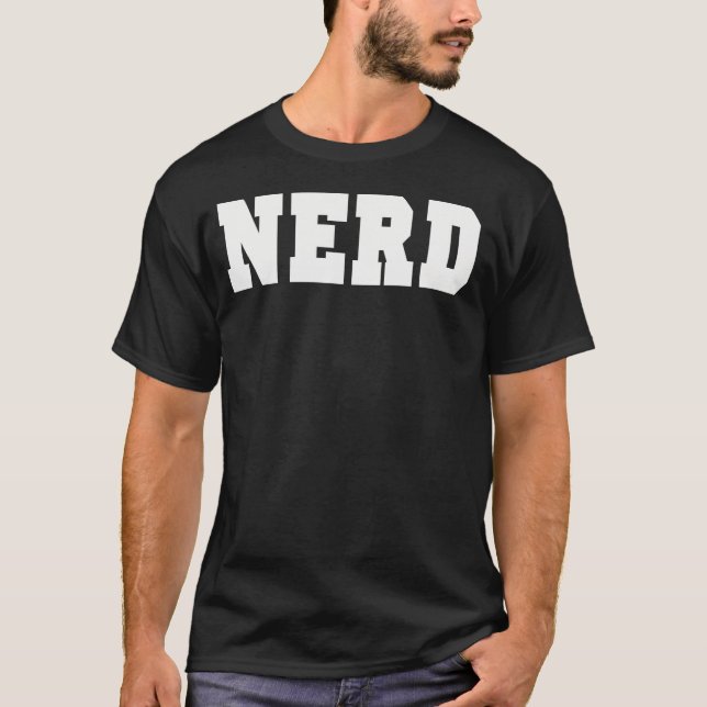 Camiseta O nerd (Frente)