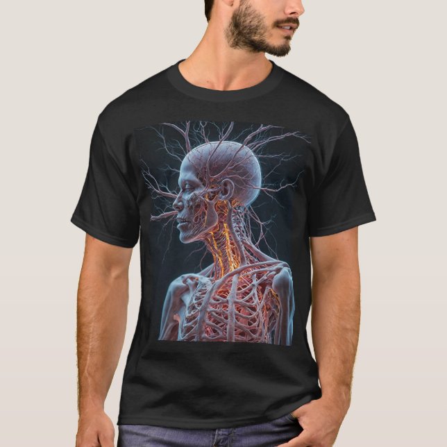 Camiseta O Nervo do Vagus: Guardião da Calma (Frente)