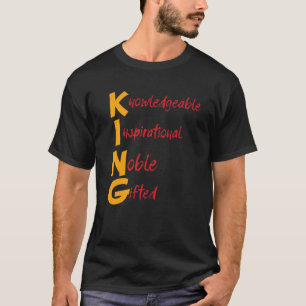 Camiseta O nobre inspiracional nobre conhecedor que se ofer