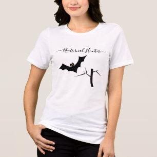 Camiseta O Nocturno de Drácula aguarda a picada engraçada d