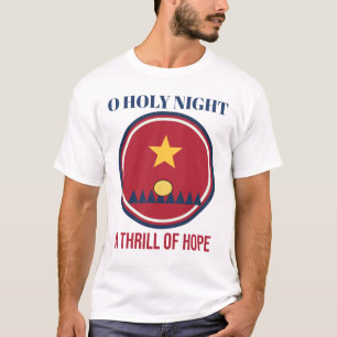 Camiseta O Noite Santa - Um Sopro de Esperança