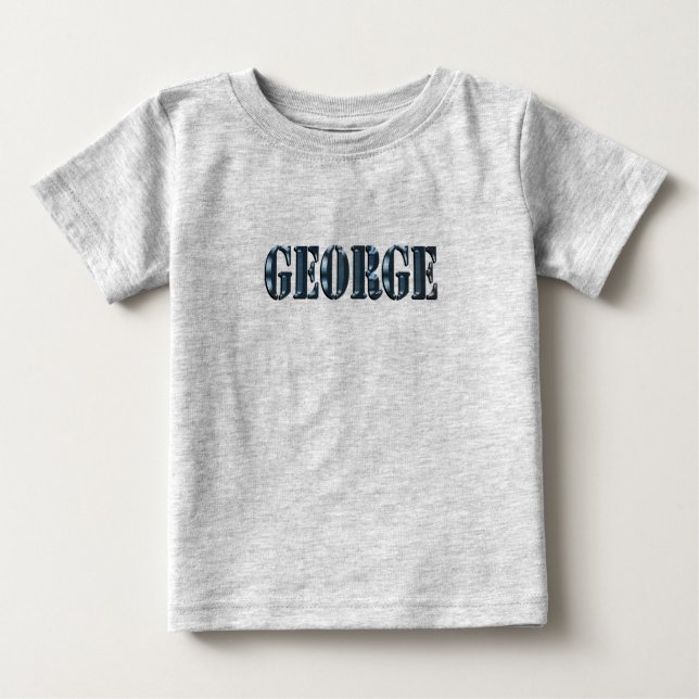 Camiseta "O Nome Azul Dimensional de George" (Frente)
