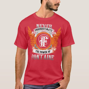 Camiseta O Nome Da Fonte Nunca Subestima A Potência