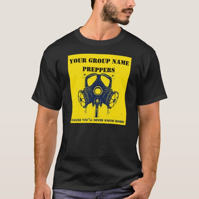 CAMISETA O NOME DO GRUPO PREPPER (Frente)