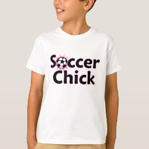 Camiseta O nome/número do jogador do pintinho do futebol