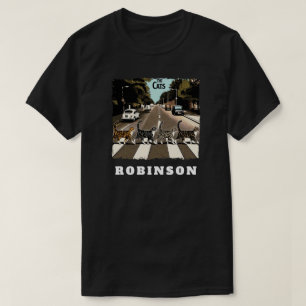 Camiseta O Nome Personalizado Do Lover De Música Cats Perso