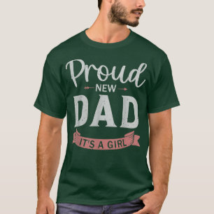 Camiseta O Novo papai dos Sexos Revelam o Partido Orgulhoso