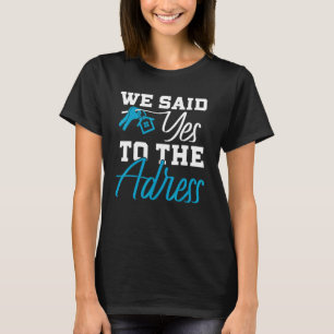 Camiseta O Novo Proprietário Primeiro Comprador Doméstico D