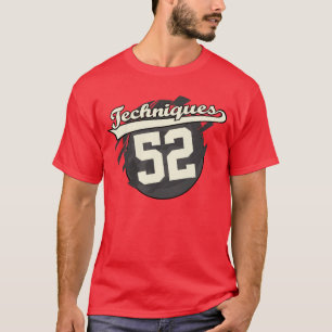 Camiseta O NÚMERO DE Técnicas Personalizadas
