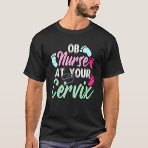 Camiseta O OB Enfermeira A Entrega Da Apreciação Do Bebê Ce