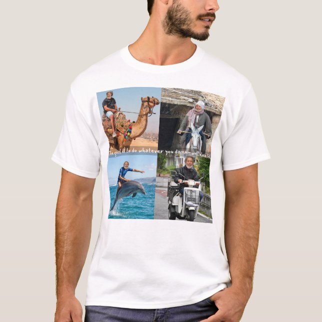 Camiseta O objetivo (Frente)