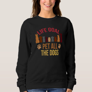 Camiseta O Objetivo Da Vida Pet Todos Os Cães Cachorros Cac
