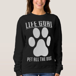 Camiseta O Objetivo Da Vida Pet Todos Os Cães O Objetivo Da