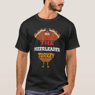 Camiseta O Obrigado do Grupo Familiar Cheerleader Turquia C