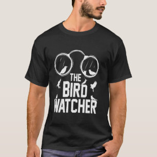 Camiseta O Observador de Pássaros Passarinho Engraçado Aman