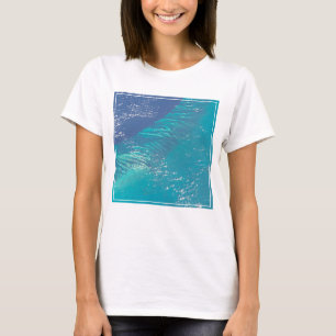 Camiseta O Oceano Atlântico Ao Largo Da Costa Das Baamas