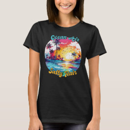 Camiseta O oceano é salgado