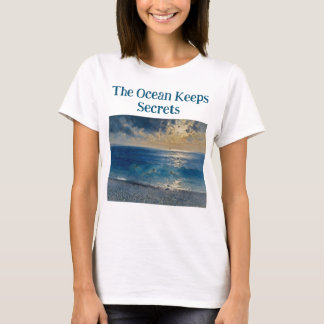 Camiseta O Oceano Guarda Segredos – Uma Paisagem Marinha Ca