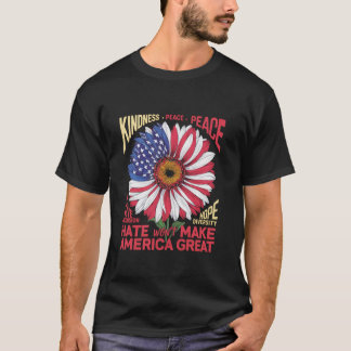 Camiseta O ódio ganhará o Excelente americano Kamala 47 pre
