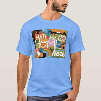 Camiseta O Ódio Não Tem Casa Aqui vintage