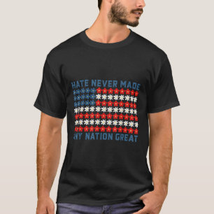Camiseta O Ódio Nunca Fez Nenhuma Citação Política Excelent