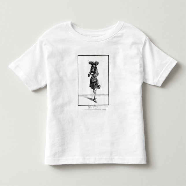 Camiseta O oficial do rei, 1675 (Frente)