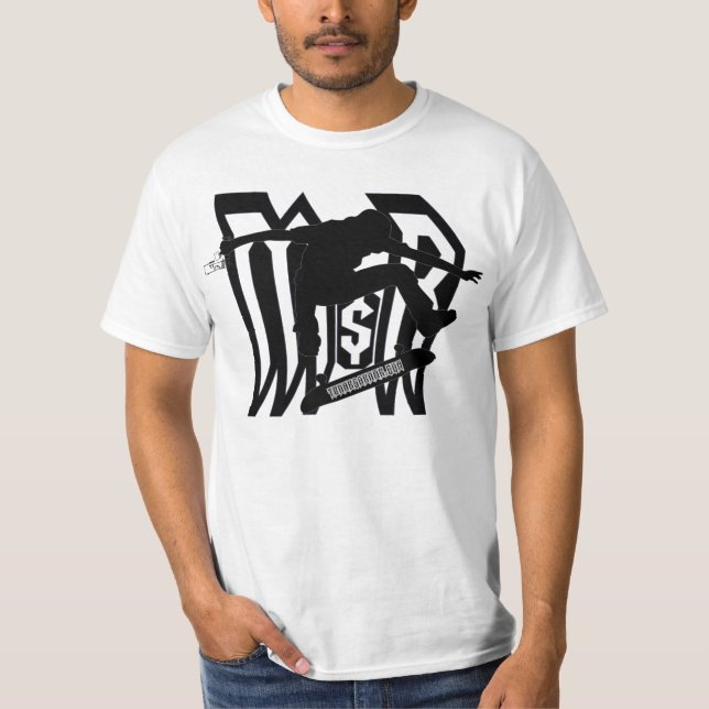 Camiseta O oficial M$R "Sk8 ou morre" Tshirt (Frente)