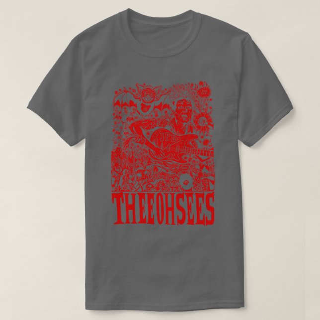 Camiseta o oh vê que preciso de vermelho semente (Frente do Design)