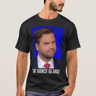 Camiseta O Olhar de Vance - Engraçado Jd Vance
