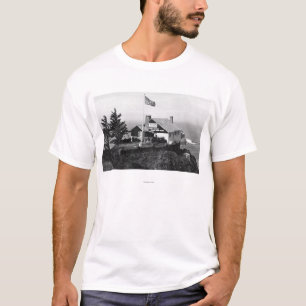 Camiseta O Olhar-Para fora no cabo Fowlweather, Oregon