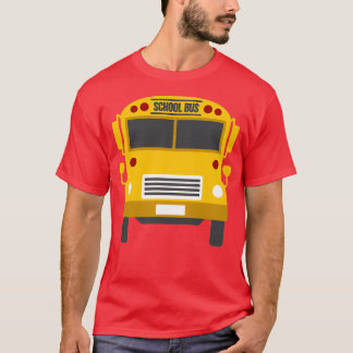 Camiseta O Ônibus Escolar Volta À Escola 1