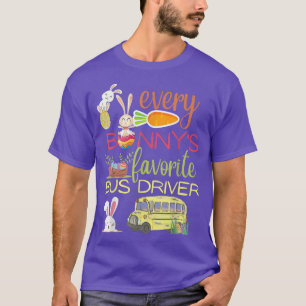 Camiseta O Ônibus favorito de todos os coelhos favorito do