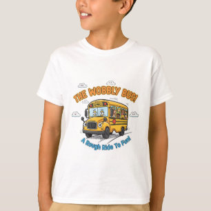 Camiseta O Ônibus Instável! - Ônibus Escolar Divertido