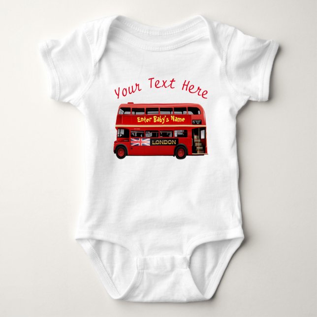 Camiseta O ônibus vermelho de Londres (Frente)
