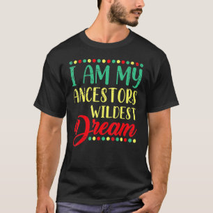 Camiseta O Orgulho Africano História Negra Mês da América A