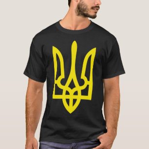 Camiseta O Orgulho da Ucrânia, Tridente Ouro da Ucrânia