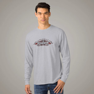 Camiseta O Orgulho de Copenhagen Mens Longa Folga