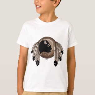 Camiseta O orgulho de Metis caçoa T da arte da nação do