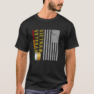 Camiseta O Orgulho dos Soldados Ideia de Sobrevivente Vietn