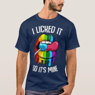 Camiseta O Orgulho LGB Eu O Licenciei, Assim É O Meu Lip Se
