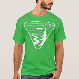 Camiseta O original BLM Bureau of Land Management White