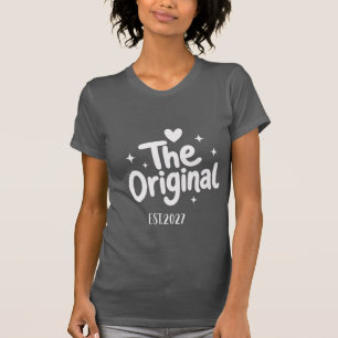 Camiseta O Original & O Remix Mãe e Filha Combinando