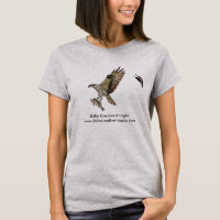 O Osprey que está sendo perseguido por um vermelho