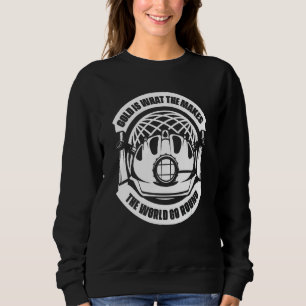Camiseta O ouro é o que faz o mundo girar  Ouro Mi